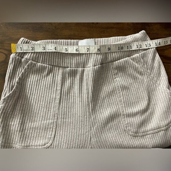 ALL Fenix grey ribbed high rise lounge joggers size small - Picture 8 of 12